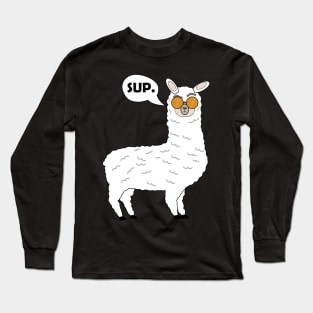 Sup llama Long Sleeve T-Shirt